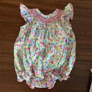 Castles & Crowns smocked bubble size 12m